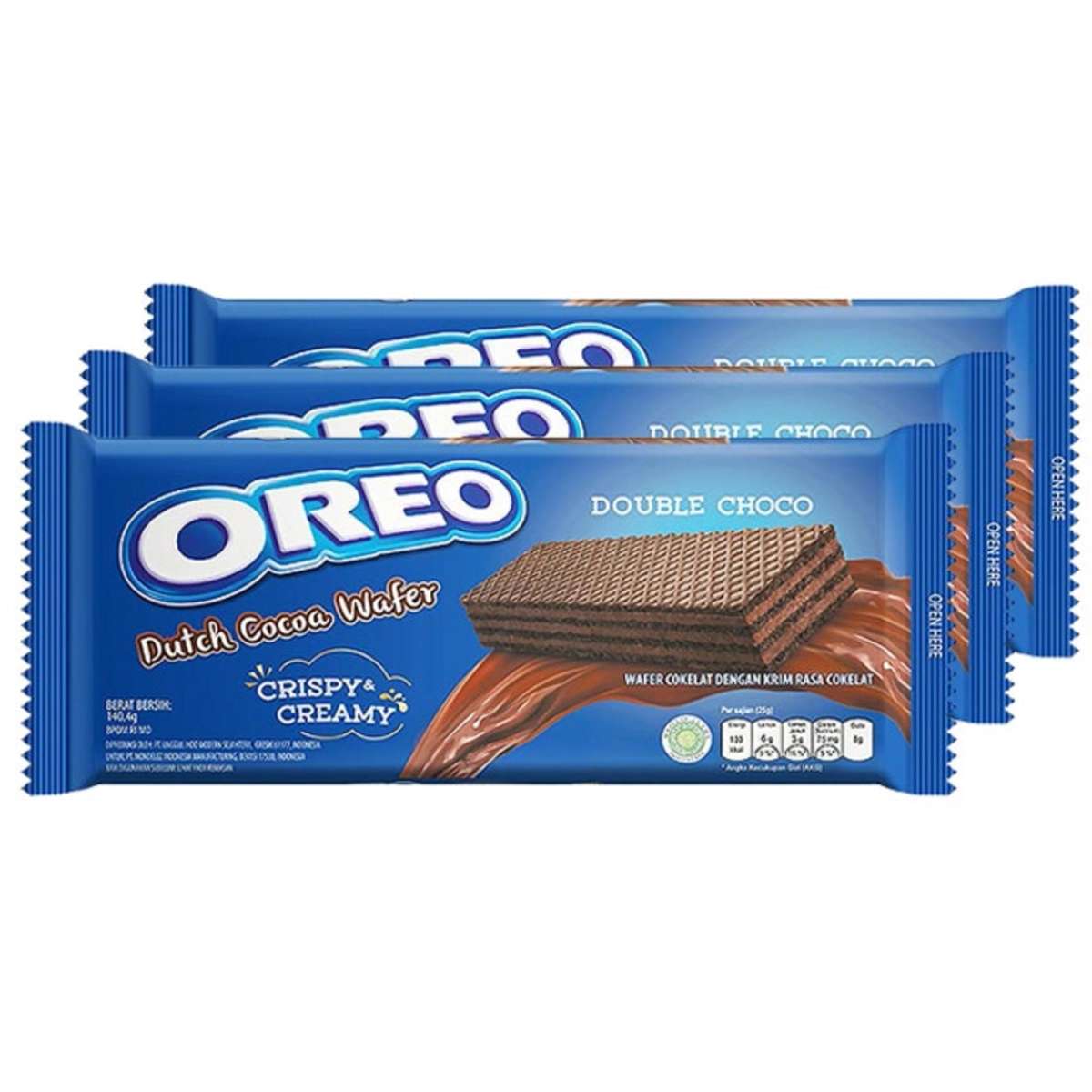 OREO COCOA WAFER DOUBLE CHOC