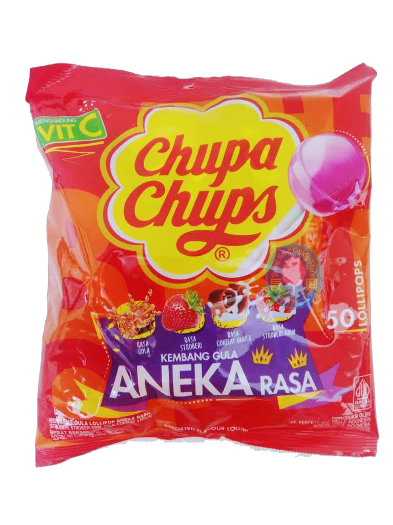 CHUPA CHUPS LOLLIPOPS 50pcs