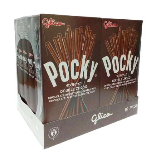 POCKY BISCUIT STICKS DBLE CHOC