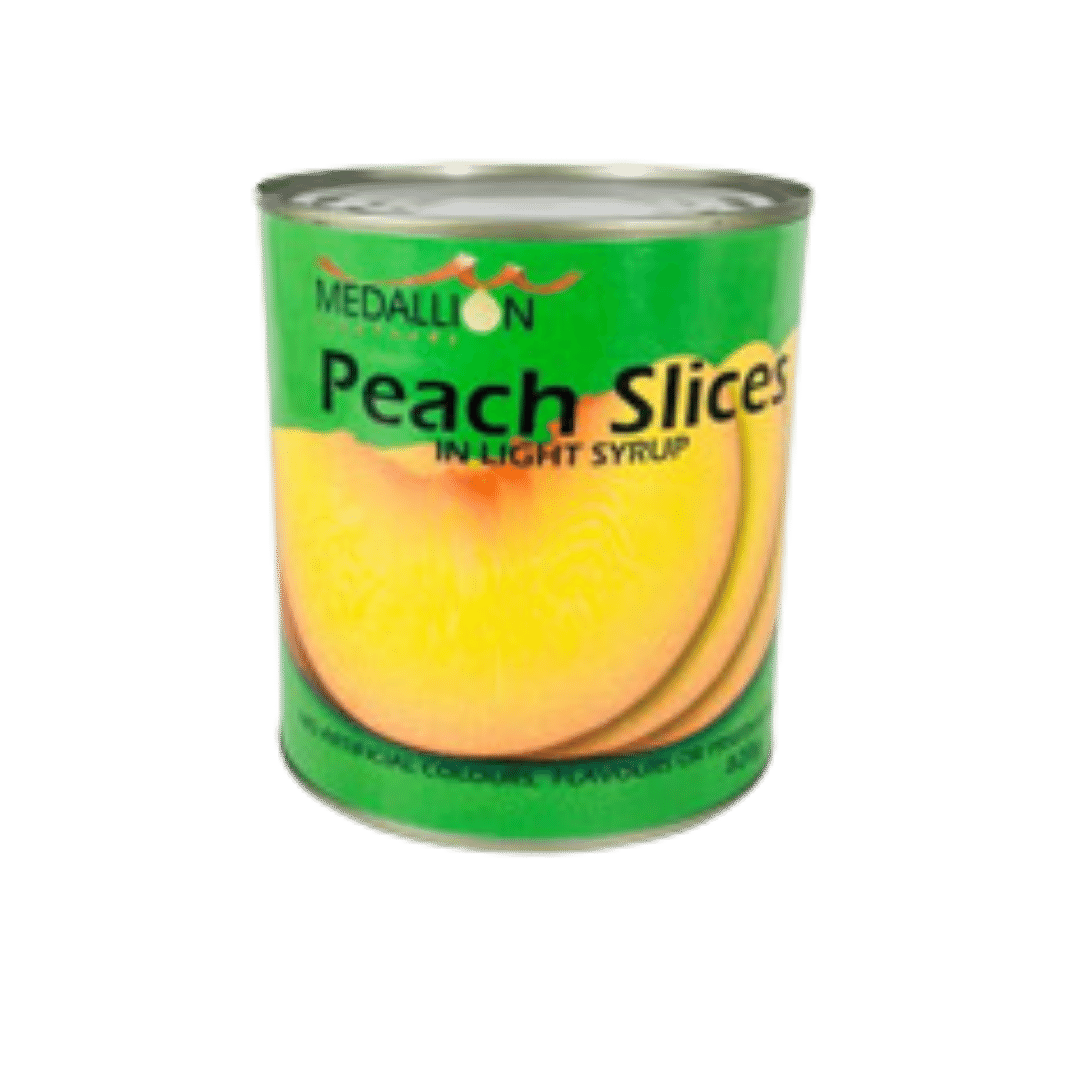 MEDALLION PEACHES SLICES CAN