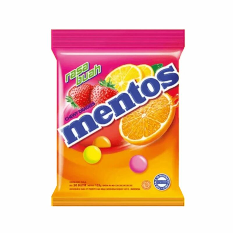 MENTOS SINGLE FLOW WRAP FRUITY