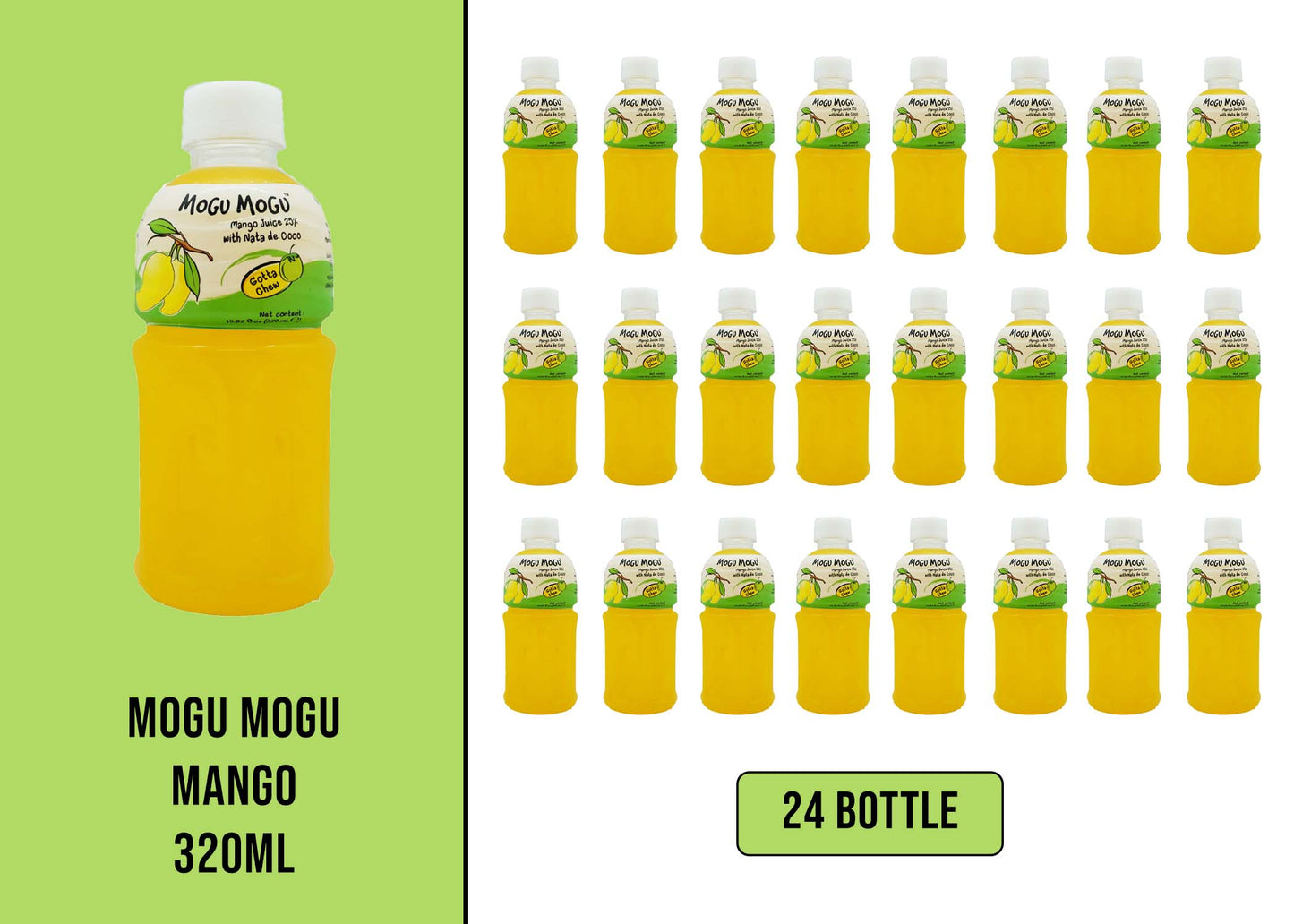 MOGU MOGU 320ml MANGO