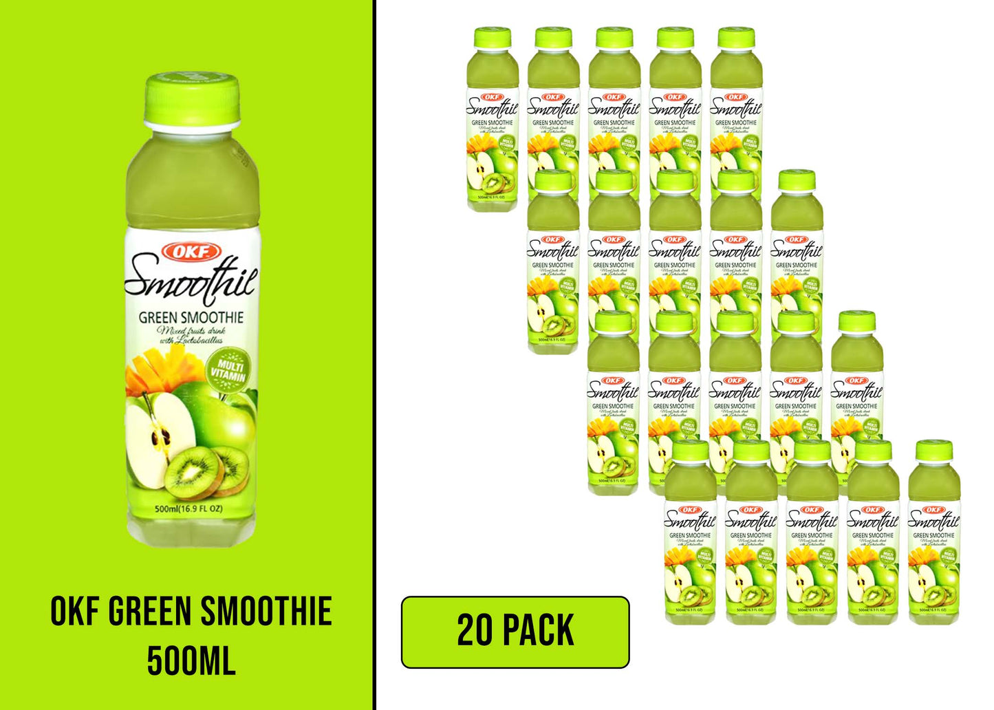 SMOOTHIE (GREEN) 500ml
