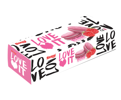 LOVEIT BISCUIT WITH RASPBERRY